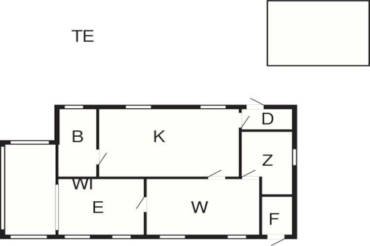 4 Person Holiday Home In T Nder Tønder Buitenkant foto